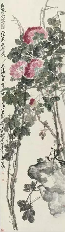 吴昌硕的作品哪个好,吴昌硕牡丹作品图片
