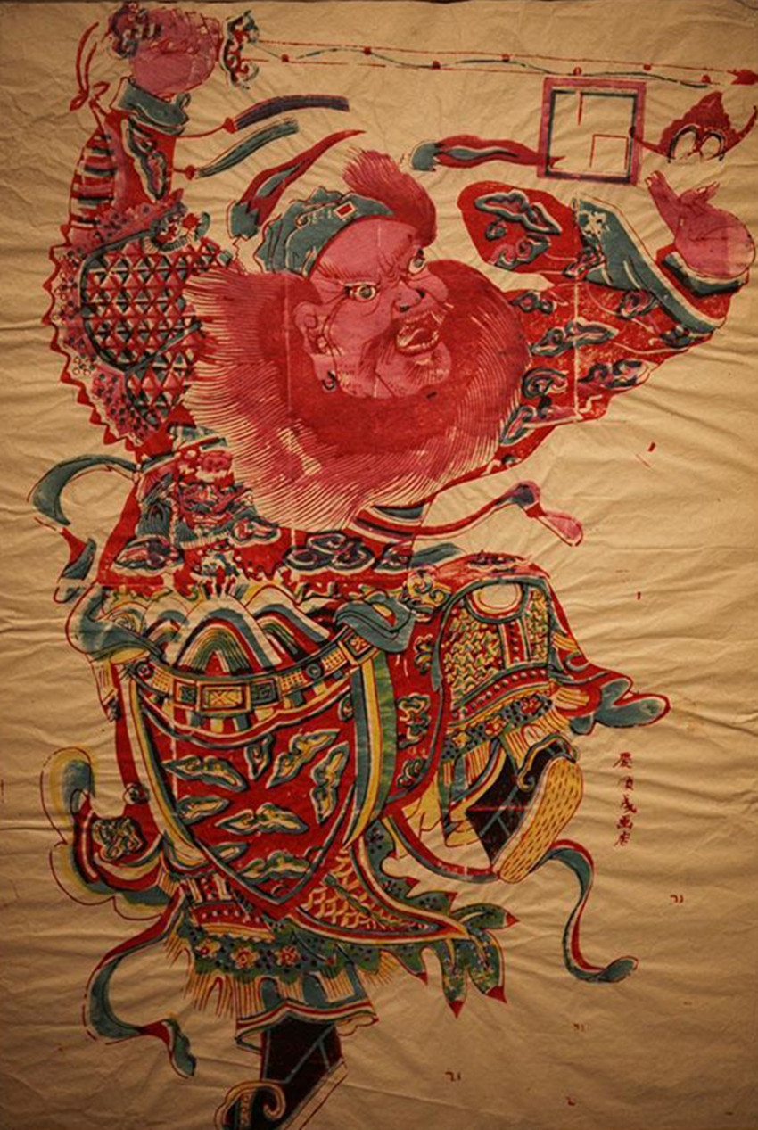 这个人奇丑无比,但在民间却威望极高,都说:将其放在门口能辟邪