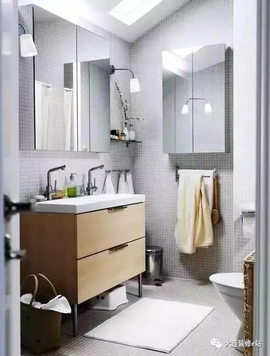 大连装修-N款流行镜柜：镜柜是个好东西，是镜子也可收纳