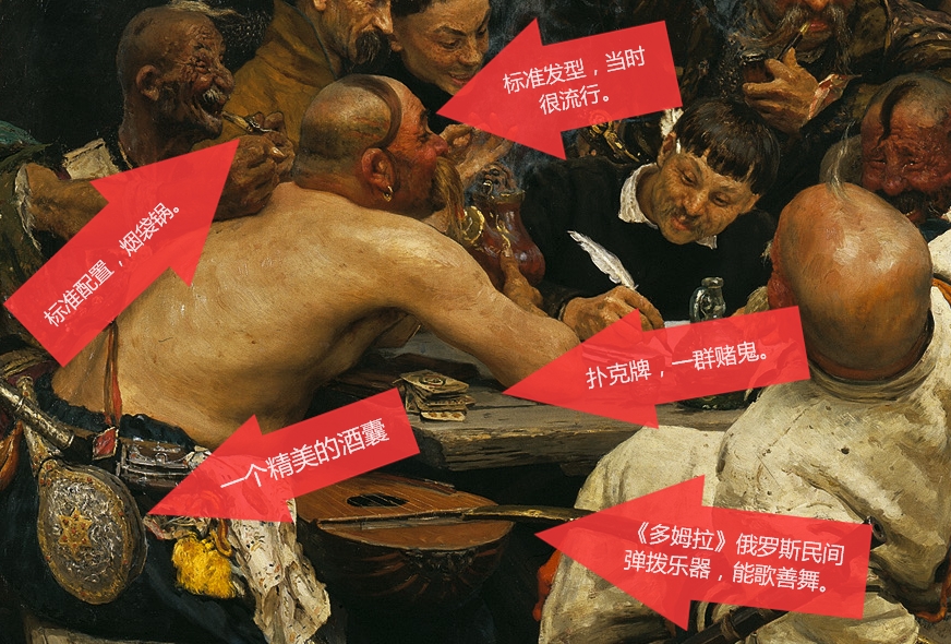 从列宾绘画，看俄罗斯战斗民族的性格