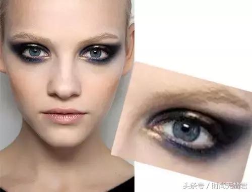 如何化眼影看起来眼睛没那么深邃,如何用一盘多色眼影化全妆