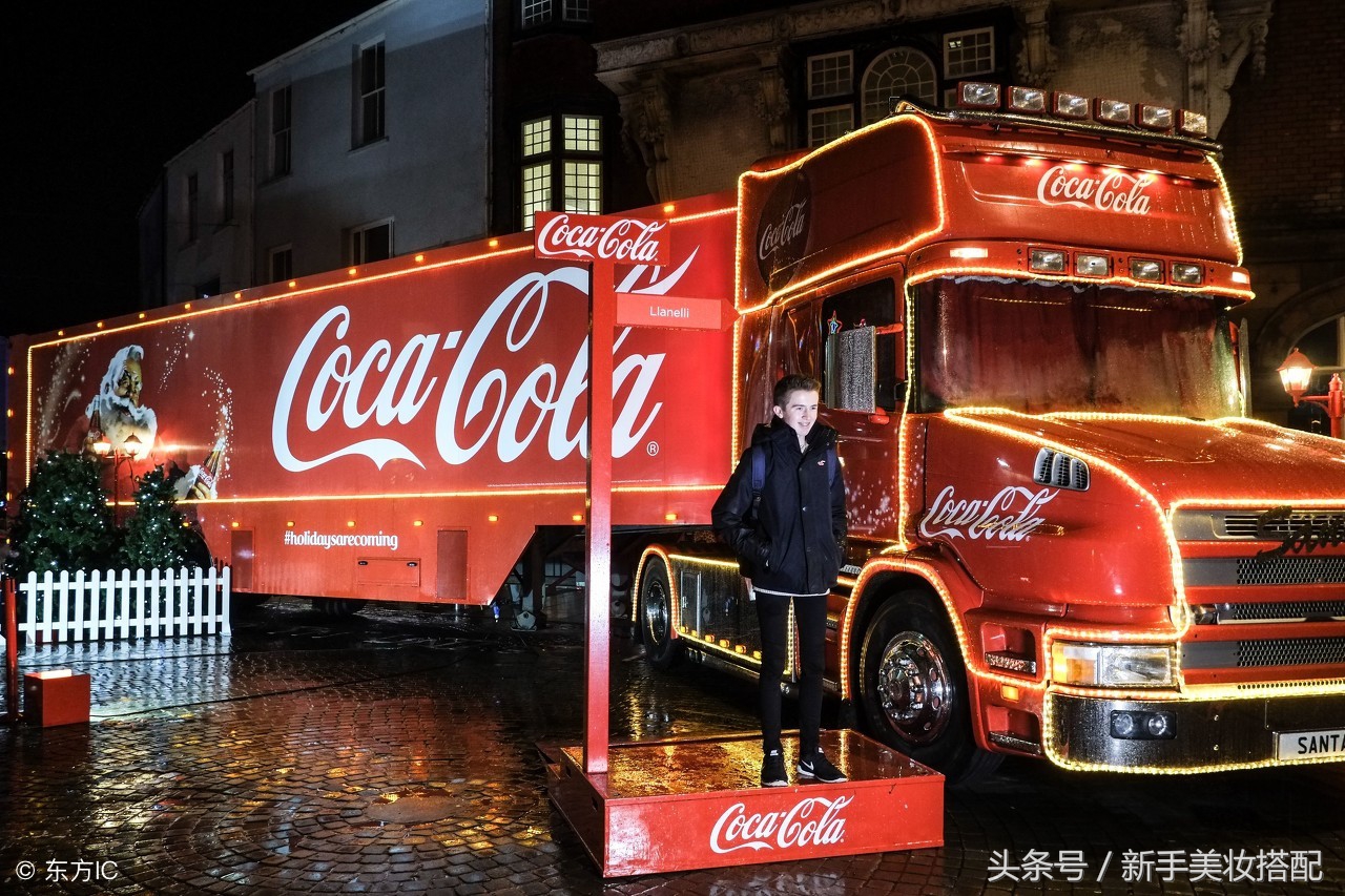 用可口可乐版化妆品化妆,可口可乐妆容