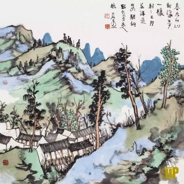 美术中西结合的艺术表现手法,艺术与文化相融合绘画出精品佳作