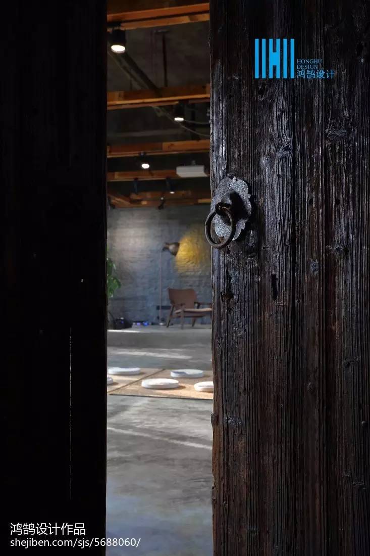 时尚仪式感茶馆设计风格,工装茶室设计的经典案例