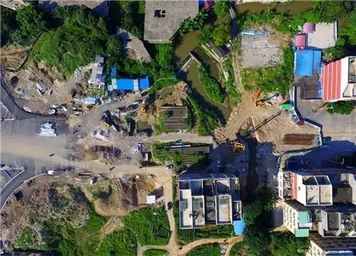 最新清宁路延长线航拍——高清效果,从东方世纪到毅德国际商贸城!