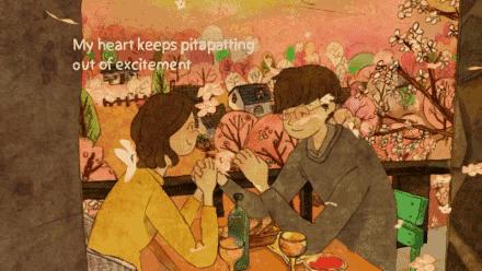 loveis韩国插画师,loveis爱小时光插画