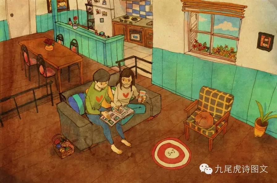 loveis韩国插画师,loveis爱小时光插画