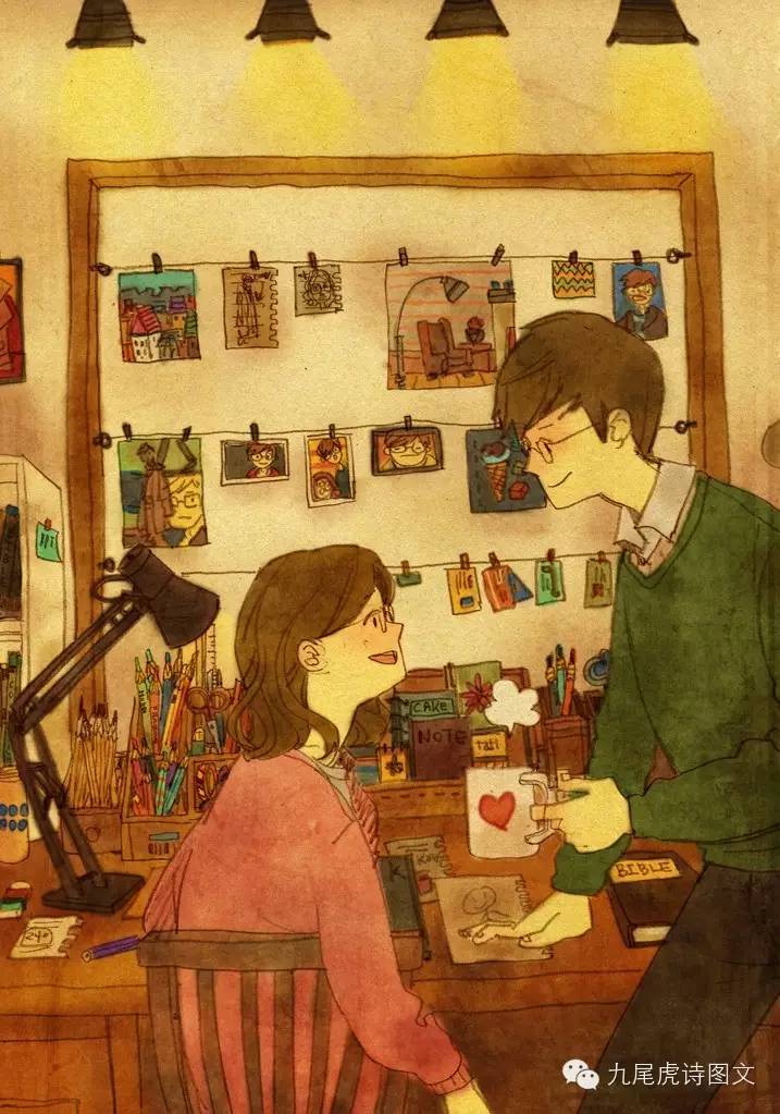 loveis韩国插画师,loveis爱小时光插画