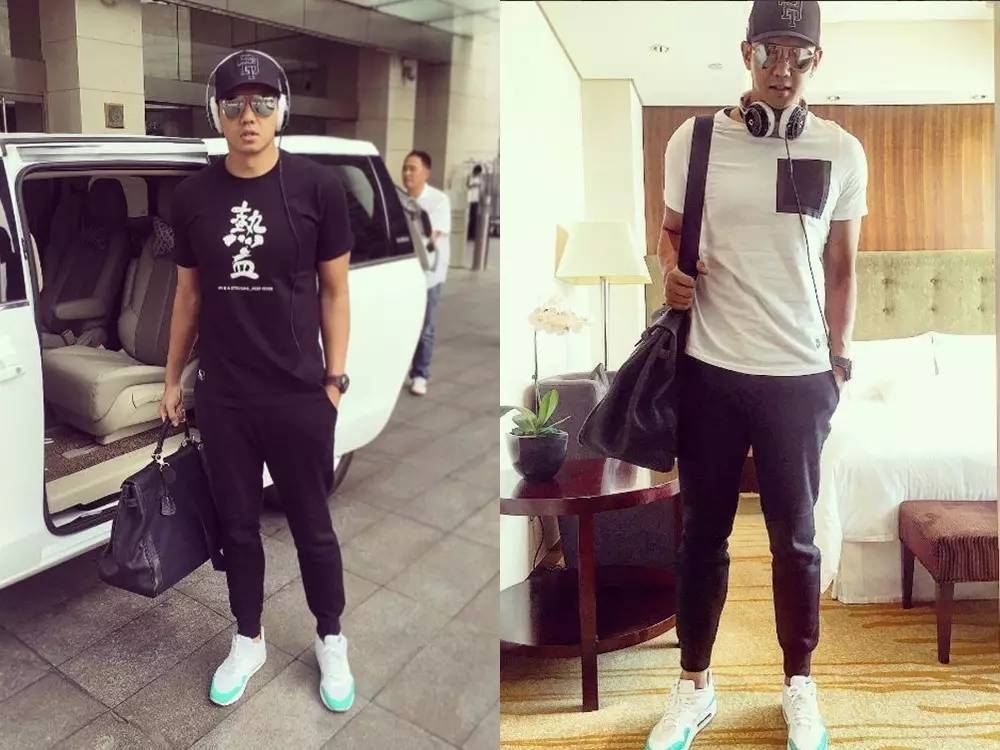 白色NMD、AJ简直防不胜防！看看Icon们夏天爱穿的小白鞋