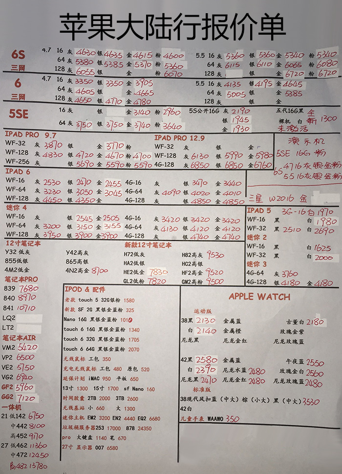 华强北最便宜的iphone6plus,华强北iphone6s行情