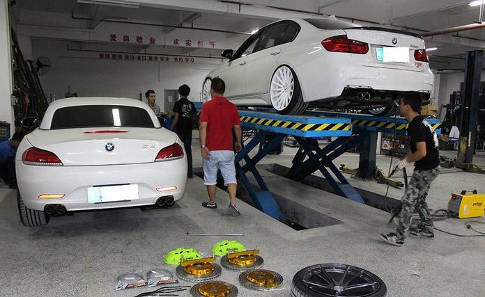 电镀绿狂魔宝马Z4改装案例