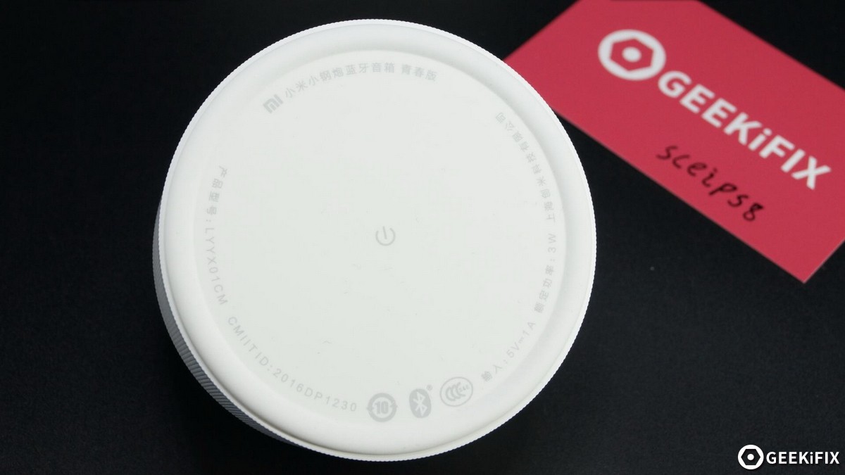 最新款小米蓝牙音响拆解,小米小钢炮蓝牙2代音响拆解