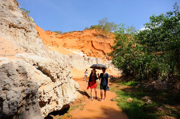 越南美奈溪美景,越南美奈越南语