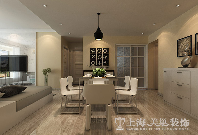 星城国际装修案例,星城国际两房装修