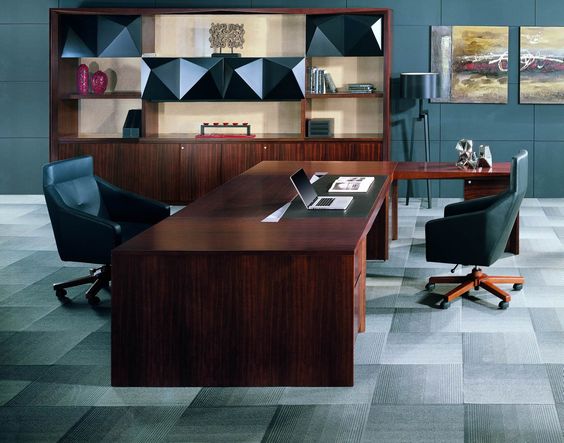 办公室颜色搭配高级感,办公室色调