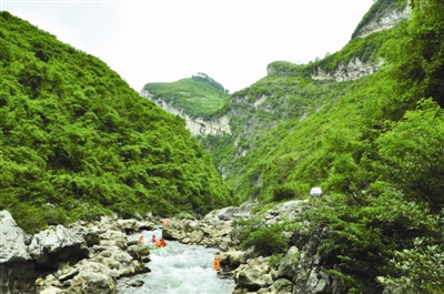 桐梓漂流攻略,桐梓县高桥镇圆满贯漂流区