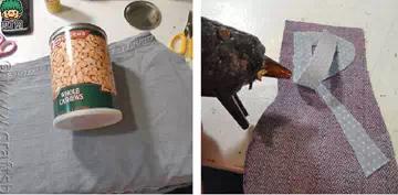 用旧牛仔裤做好看的挂墙收纳袋,旧牛仔裤改造车载收纳袋