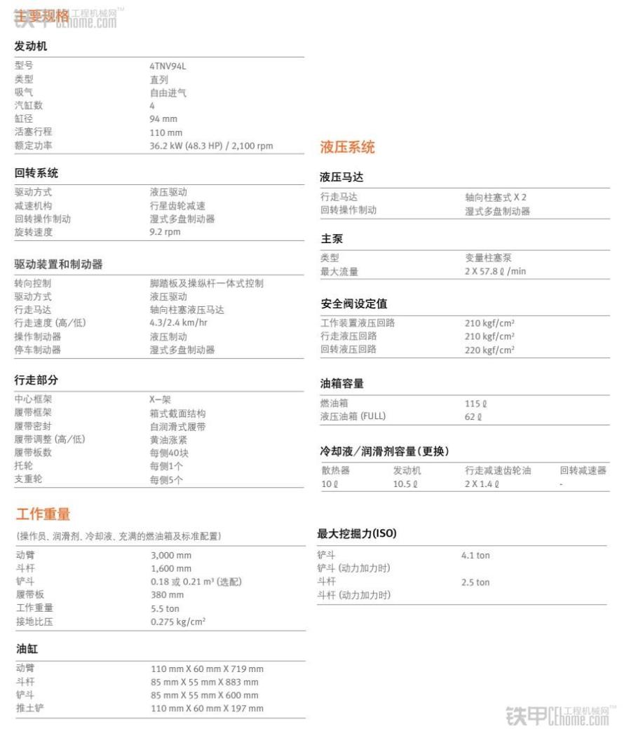 斗山挖掘机dx55-9c有多高,斗山dx220-9c挖机优缺点