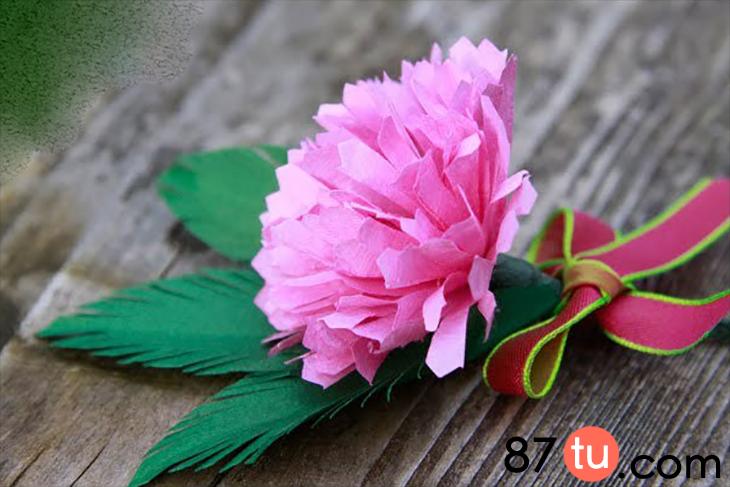 教师节手工制作大全创意康乃馨,教师节礼物手工制作康乃馨简单