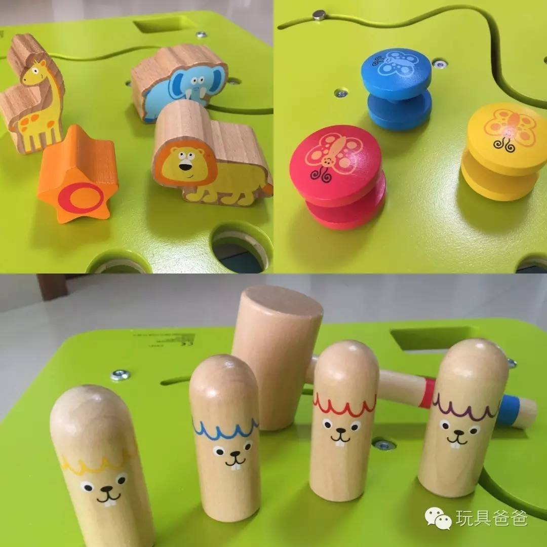 hape森林动物游戏盒测评,hape森林盒子测评