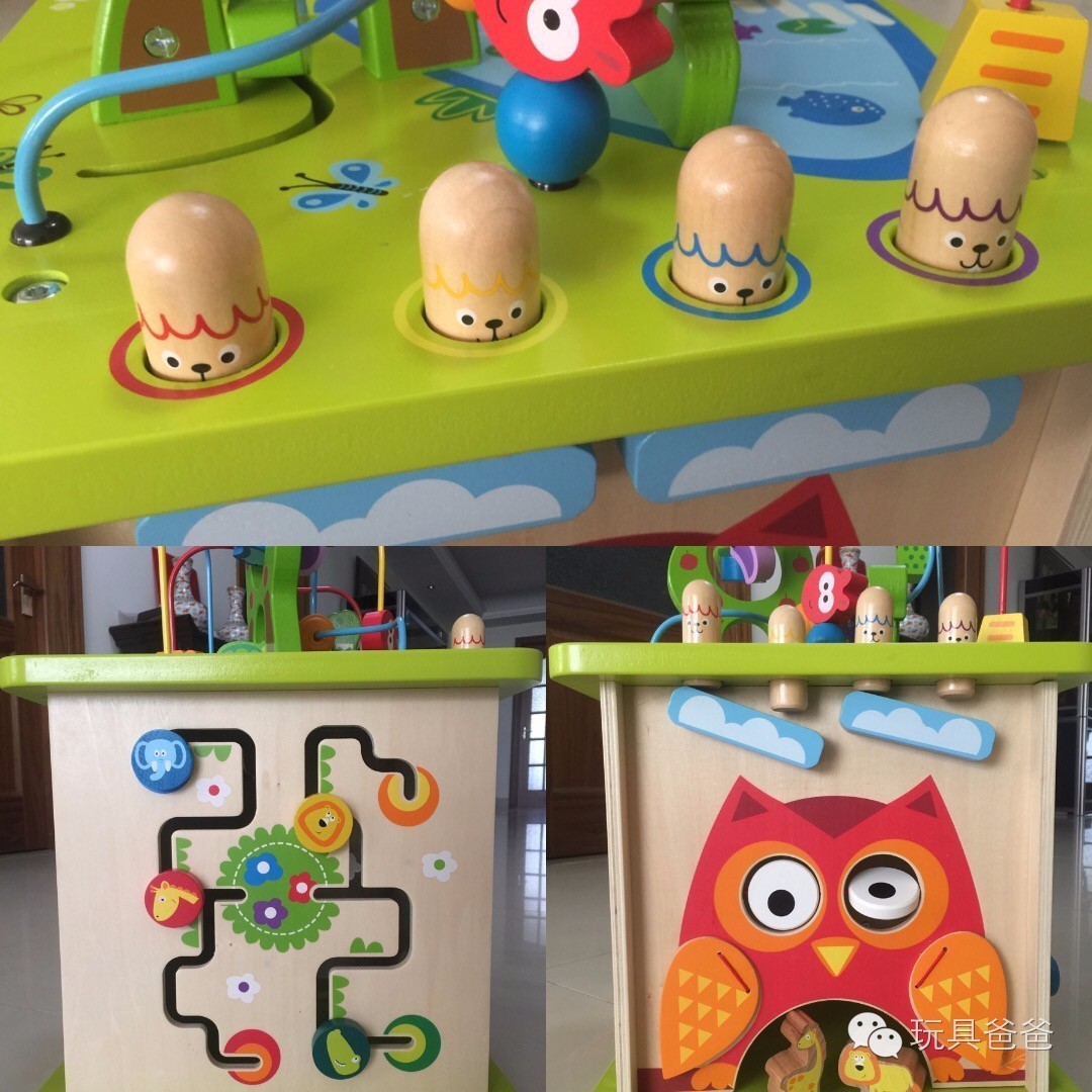 hape森林动物游戏盒测评,hape森林盒子测评