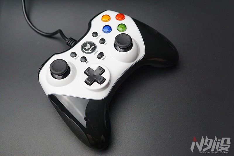 雷柏v600游戏手柄评测,雷柏v600s手柄无线连接