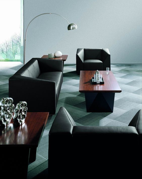 办公室颜色搭配高级感,办公室色调