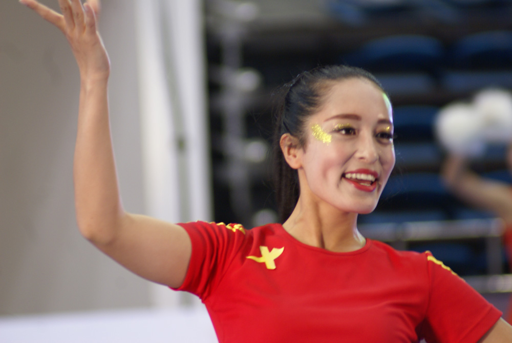 实拍中国大学生五人制足球联赛南大区上的50位美女