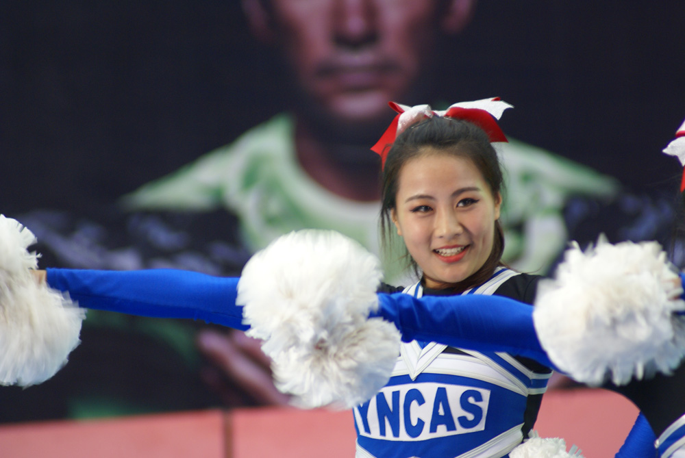 实拍中国大学生五人制足球联赛南大区上的50位美女