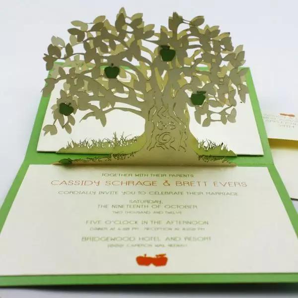 结婚请帖超有设计感的婚礼请柬,怎么制作很特别的婚礼请柬