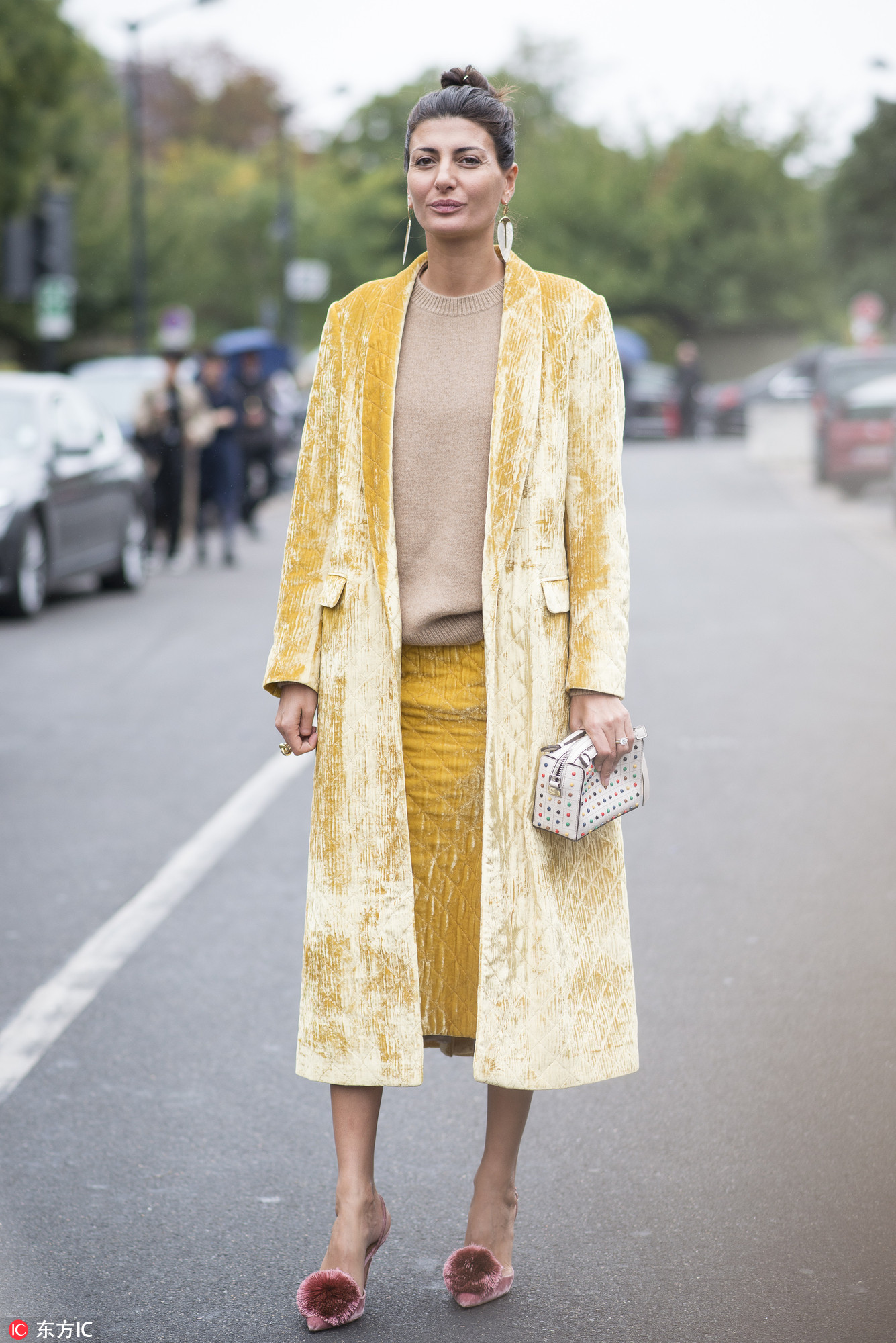 蔡依林丸子头发色,蔡依林花格子