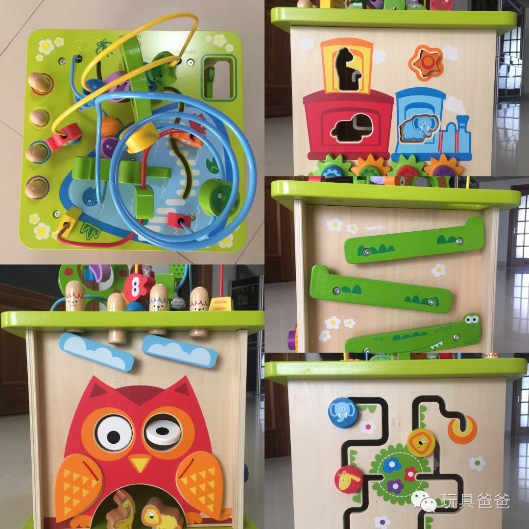 hape森林动物游戏盒测评,hape森林盒子测评