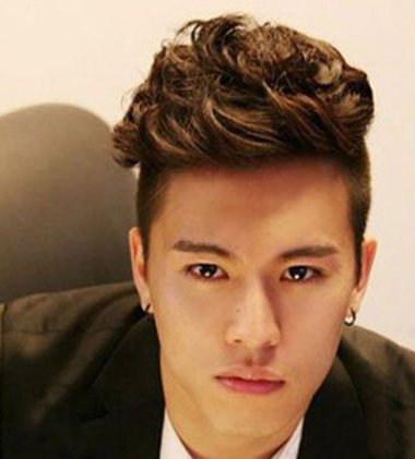 五官英气适合烫发,法式英气烫发图片