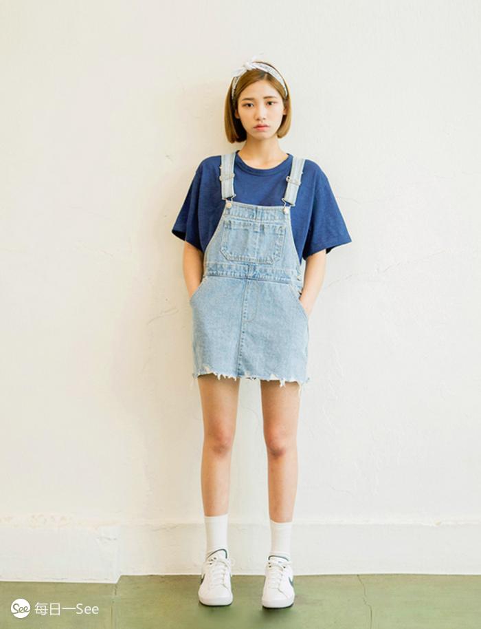 显年轻的背带裙推荐,可爱减龄背带裙