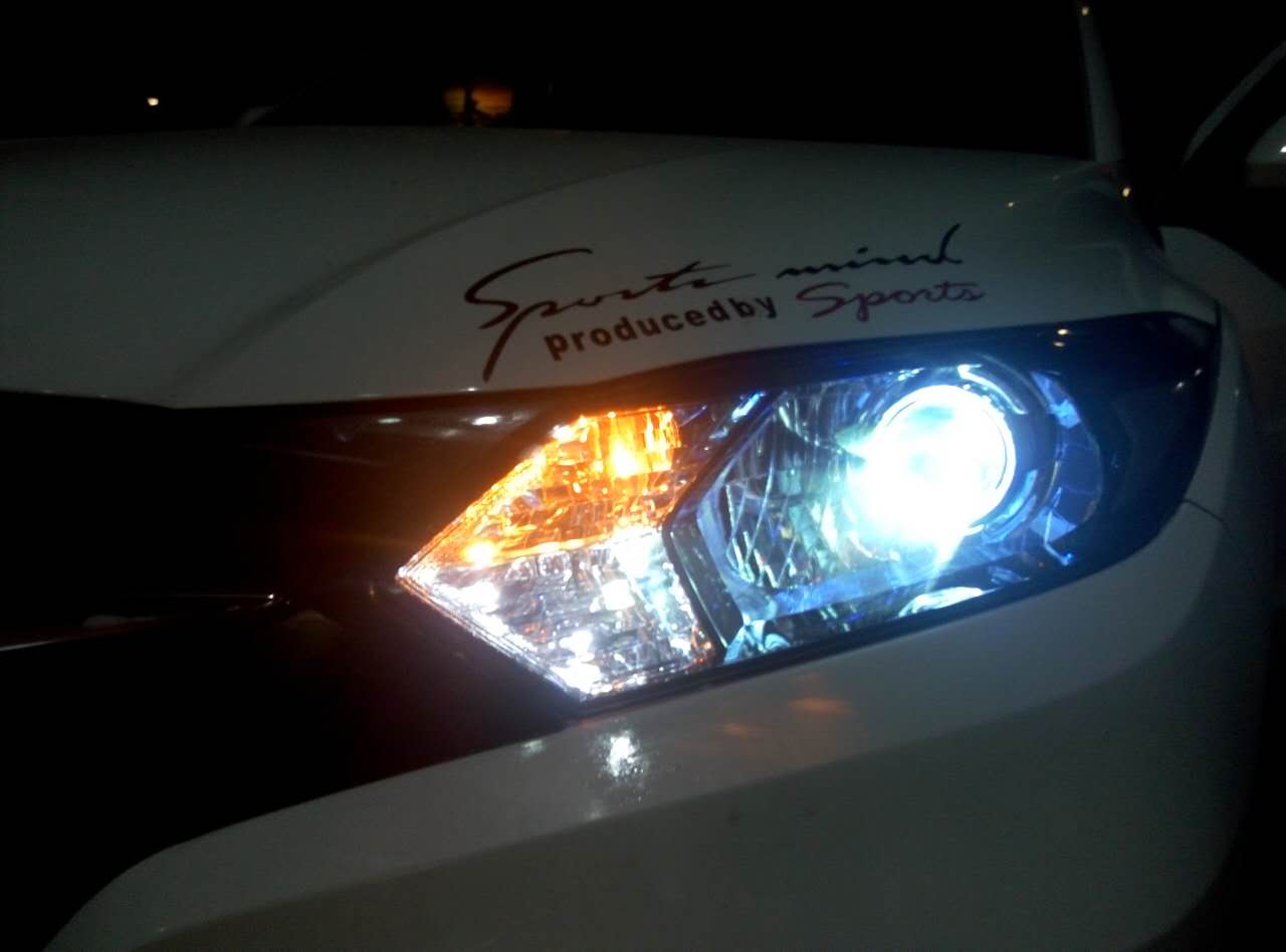 改车灯汕头,汕头改led车灯领克06