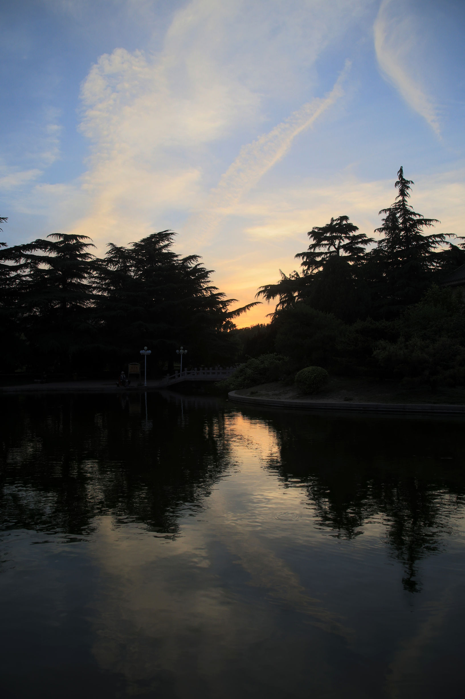 南郊宾馆的风景,南郊宾馆夜景