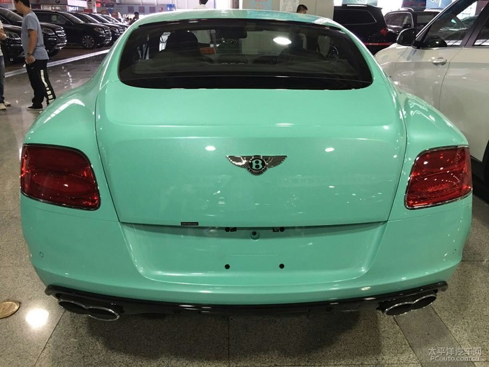 上海车展宾利欧陆gts特别版,宾利欧陆gt经典色