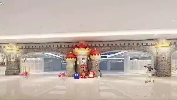 深圳大沙河生态长廊儿童乐园,深圳罗湖宝能环球汇儿童乐园