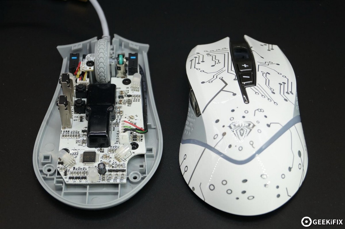 狼蛛天脊鼠标怎么样,雷蛇狼蛛鼠标拆解