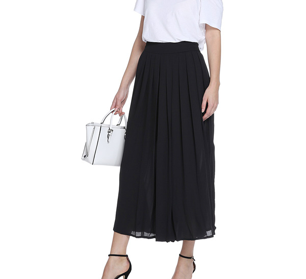 阔腿裤裙裤夏季搭配,时尚阔腿裤裙裤搭配