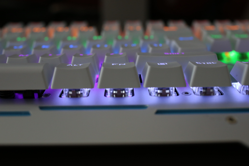 流动于指尖的神器-狼蛛收割者机械键盘入手体验（黑轴混光版）