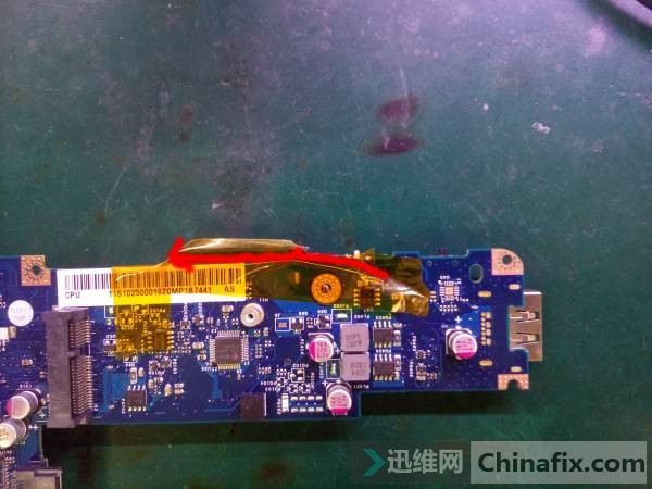 掉链子未果:联想y470使用中白屏维修成功