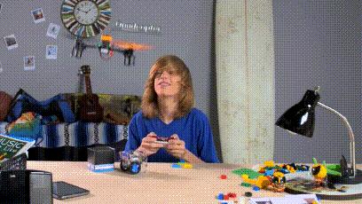 乐高饼干,乐高只用一种零件来做高科技