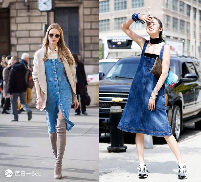 显年轻的背带裙推荐,可爱减龄背带裙