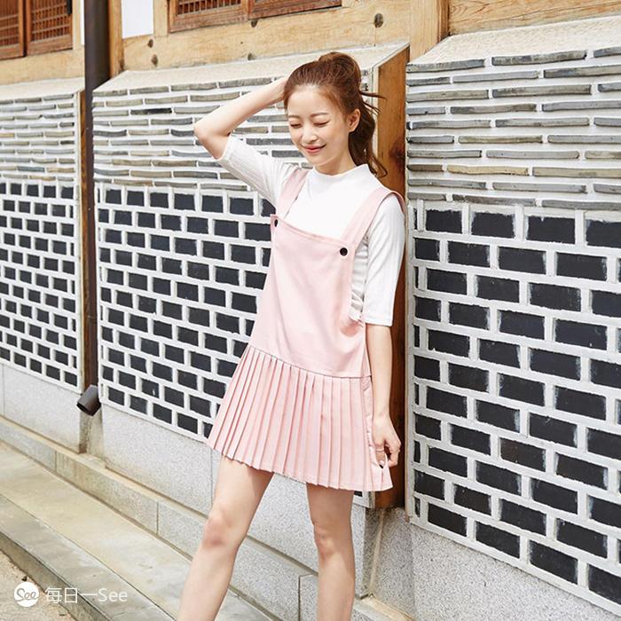 显年轻的背带裙推荐,可爱减龄背带裙