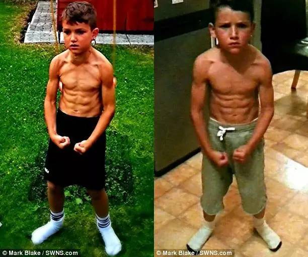 数一数那些肌肉块儿比你还大的熊孩子们!