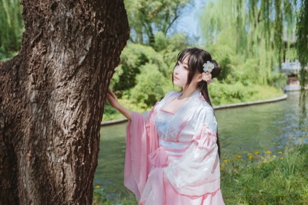 花千骨cos小花千骨,花千骨cosplay小骨