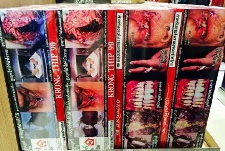 国外烟盒警示图片,看了这些你还想吸烟吗?