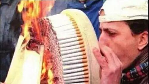 国外烟盒警示图片,看了这些你还想吸烟吗?