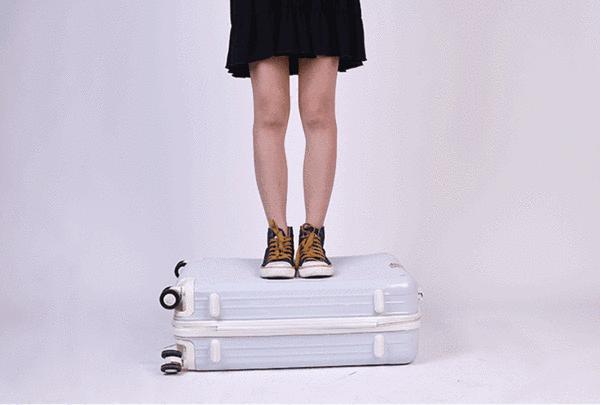 我的行李箱，装得下世界装得了bi